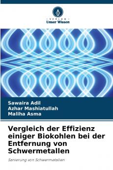 Vergleich der Effizienz einiger Biokohlen bei der Entfernung von Schwermetallen