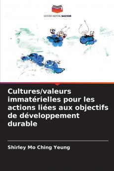 Cultures/valeurs immatérielles pour les actions liées aux objectifs de développement durable