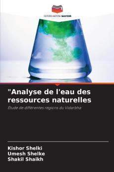 Analyse de l'eau des ressources naturelles