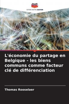 L'économie du partage en Belgique - les biens communs comme facteur clé de différenciation
