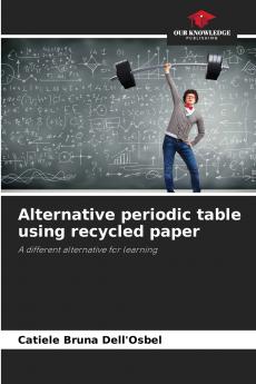 Alternative periodic table using recycled paper
