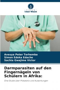 Darmparasiten auf den Fingernägeln von Schülern in Afrika