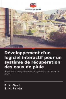 Développement d'un logiciel interactif pour un système de récupération des eaux de pluie