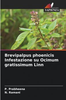 Brevipalpus phoenicis Infestazione su Ocimum gratissimum Linn