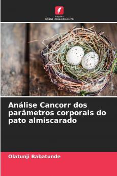 Análise Cancorr dos parâmetros corporais do pato almiscarado