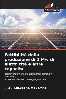 Fattibilità della produzione di 2 Mw di elettricità e altre capacità