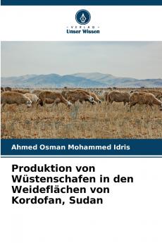 Produktion von Wüstenschafen in den Weideflächen von Kordofan Sudan