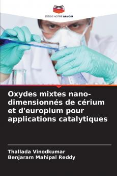 Oxydes mixtes nano-dimensionnés de cérium et d'europium pour applications catalytiques