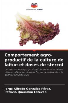 Comportement agro-productif de la culture de laitue et doses de stercol