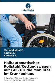 Halbautomatischer Rollstuhl/Rettungswagen mit GPS für die Mobilität im Krankenhaus