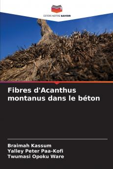 Fibres d'Acanthus montanus dans le béton
