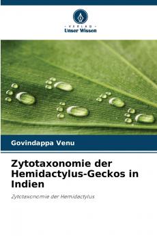 Zytotaxonomie der Hemidactylus-Geckos in Indien