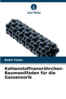 Kohlenstoffnanoröhrchen-Baumwollfaden für die Gassensorik