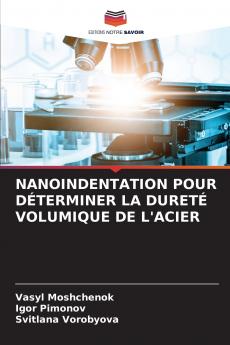 NANOINDENTATION POUR DÉTERMINER LA DURETÉ VOLUMIQUE DE L'ACIER