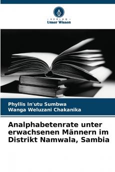 Analphabetenrate unter erwachsenen Männern im Distrikt Namwala Sambia