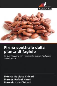 Firma spettrale della pianta di fagiolo