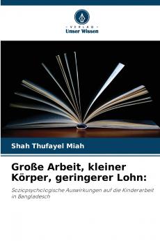 Große Arbeit kleiner Körper geringerer Lohn