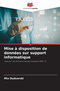 Mise à disposition de données sur support informatique