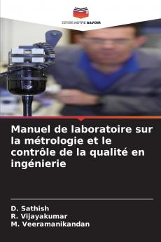 Manuel de laboratoire sur la métrologie et le contrôle de la qualité en ingénierie