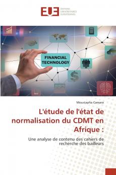 L'étude de l'état de normalisation du CDMT en Afrique