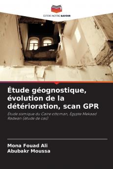 Étude géognostique évolution de la détérioration scan GPR