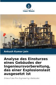 Analyse des Einsturzes eines Gebäudes der Ingenieursvorbereitung das einer Explosionslast ausgesetzt ist
