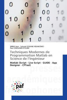 Techniques Modernes de Programmation Matlab en Science de l'Ingénieur