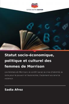 Statut socio-économique politique et culturel des femmes de Morrison