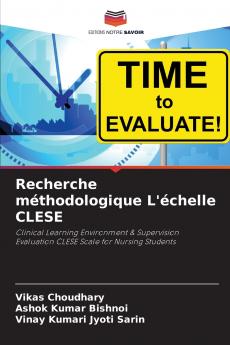 Recherche méthodologique L'échelle CLESE