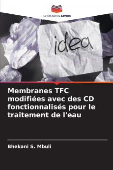 Membranes TFC modifiées avec des CD fonctionnalisés pour le traitement de l'eau