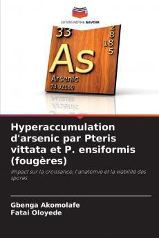 Hyperaccumulation d'arsenic par Pteris vittata et P. ensiformis (fougères)