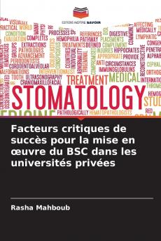 Facteurs critiques de succès pour la mise en œuvre du BSC dans les universités privées