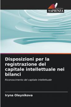 Disposizioni per la registrazione del capitale intellettuale nei bilanci