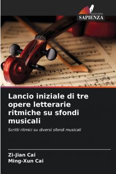 Lancio iniziale di tre opere letterarie ritmiche su sfondi musicali