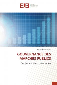 GOUVERNANCE DES MARCHES PUBLICS