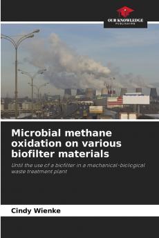 Microbial methane oxidation on various biofilter materials