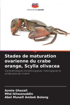 Stades de maturation ovarienne du crabe orange Scylla olivacea