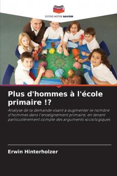 Plus d'hommes à l'école primaire !?