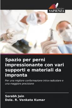 Spazio per perni impressionante con vari supporti e materiali da impronta