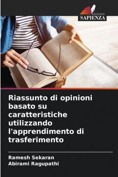 Riassunto di opinioni basato su caratteristiche utilizzando l'apprendimento di trasferimento