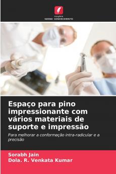Espaço para pino impressionante com vários materiais de suporte e impressão