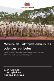 Mesure de l'attitude envers les sciences agricoles