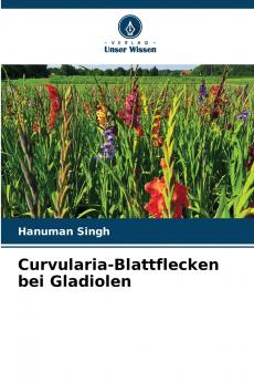 Curvularia-Blattflecken bei Gladiolen