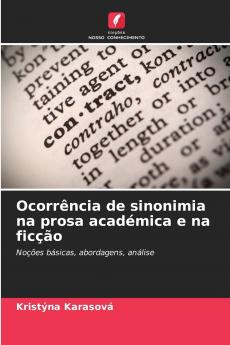 Ocorrência de sinonimia na prosa académica e na ficção