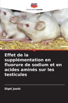 Effet de la supplémentation en fluorure de sodium et en acides aminés sur les testicules