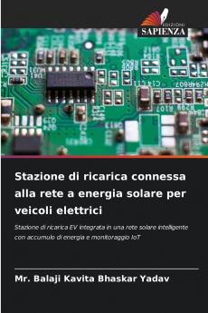 Stazione di ricarica connessa alla rete a energia solare per veicoli elettrici