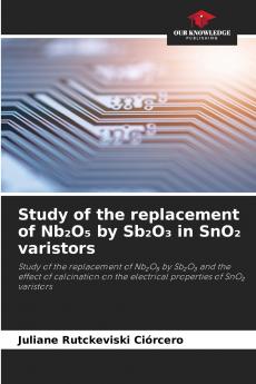 Study of the replacement of Nb₂O₅ by Sb₂O₃ in SnO₂ varistors