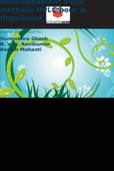 Développement d'une méthode HPLC pour le fingolimod