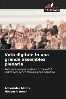 Voto digitale in una grande assemblea plenaria