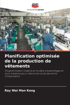 Planification optimisée de la production de vêtements